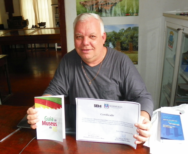 Museu Arqueológico recebe certificado do SEM/RS